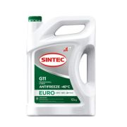 Антифриз (-40) зелёный EURO G-11 SINTEC 10 кг. /кор.2 шт/