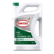 Антифриз (-40) зелёный Sintec EURO G-11 10кг.