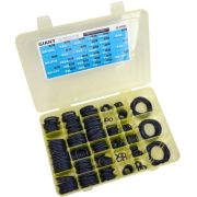 Набор колец резиновых уплотнительных O-Ring NBR90 Hyundai/Volvo/Doosan 376 шт