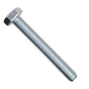 Высокопрочный болт М24х90х3,0 пр. 10.9 полная резьба DIN933 черный