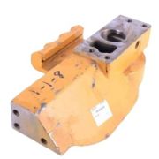 Кронштейн в сборе левый крепления колеса направляющего