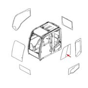 Стекло верхнее  4651653-YC