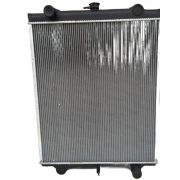 Радиатор водяной 4448372 (S17), ZX200-3, ZX210H-3, ZX240N-3, ZX210W-3, ZX220W-3 (ШИРОКИЙ)