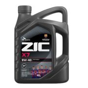 Масло моторное ZIC X7 5W-40 4 л. синт. API SP